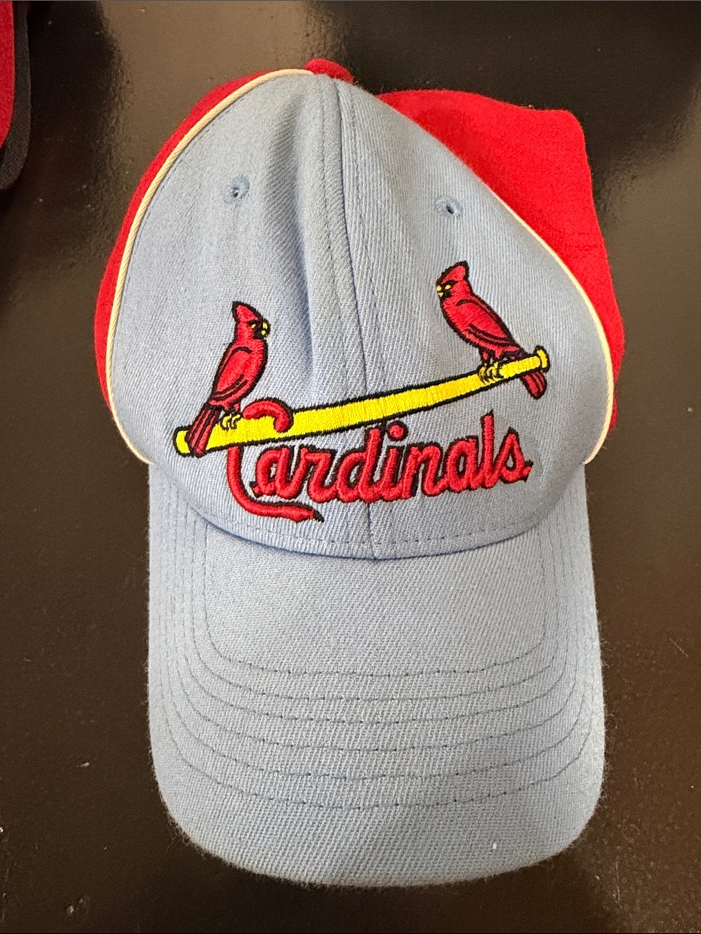 Nike Light Blue and Red Cardinals Baseball Cap